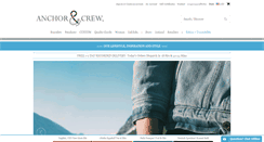 Desktop Screenshot of anchorandcrew.com